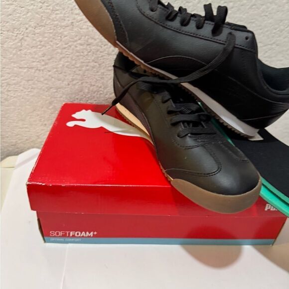 Puma Mens Turino FSL 372861-08 Black Casual Shoes Sneakers Size 11 - Picture 7 of 14